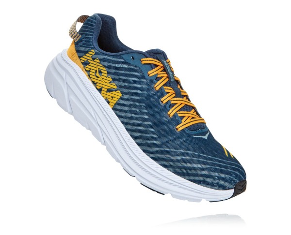 Hoka One One Rincon Mens UK - Blue Running Shoes - VHGPN4287